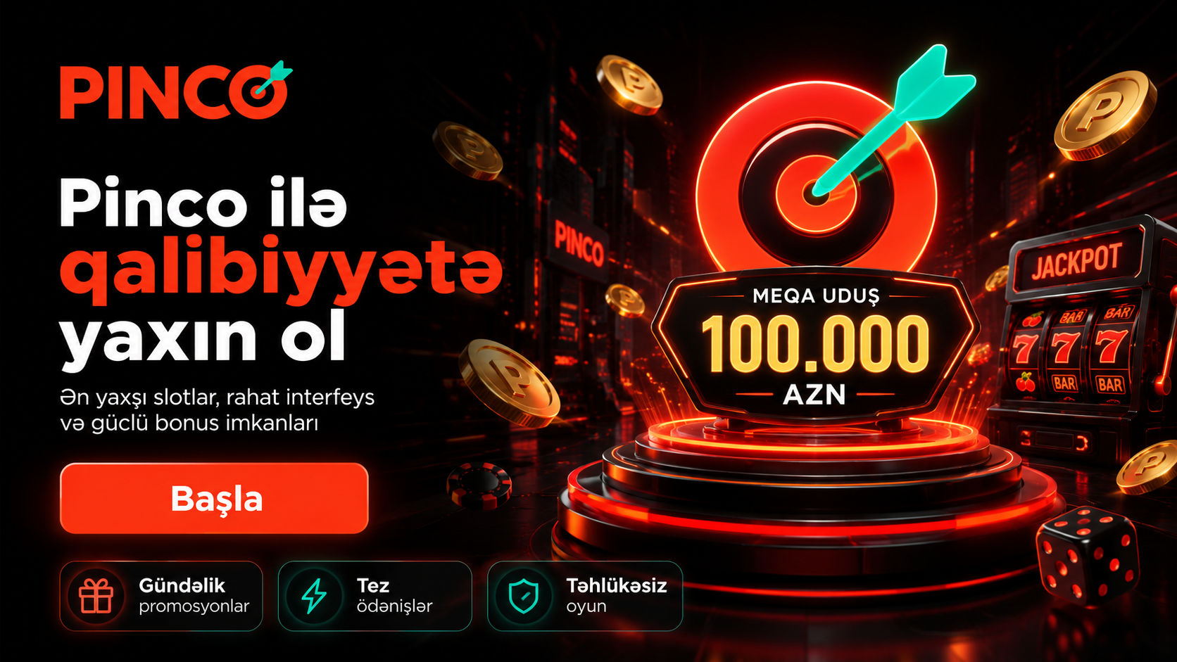 Pinco — Pinco depozitsiz free spins